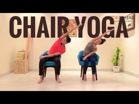 11 Minute Chair Yoga Practice | Chair Yoga for Beginners & Seniors | Easy Chair Yoga With Bodsphere