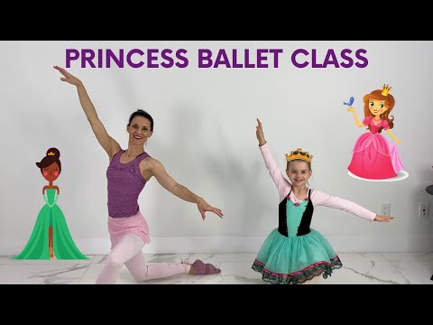 Ballet Class For Kids | Princess Ballerina Ballet For Kids (Age 3-7)