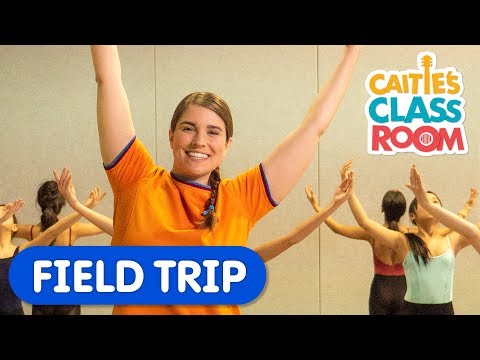 Visit A Dance Class With Caitie! | Caitie's Classroom Field Trip toMovement Video For Kids