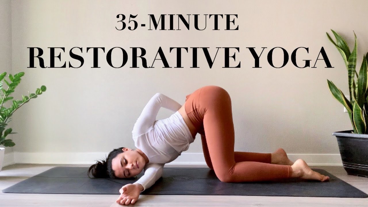 Restorative Yoga + Meditation | No Props Relaxing Practice