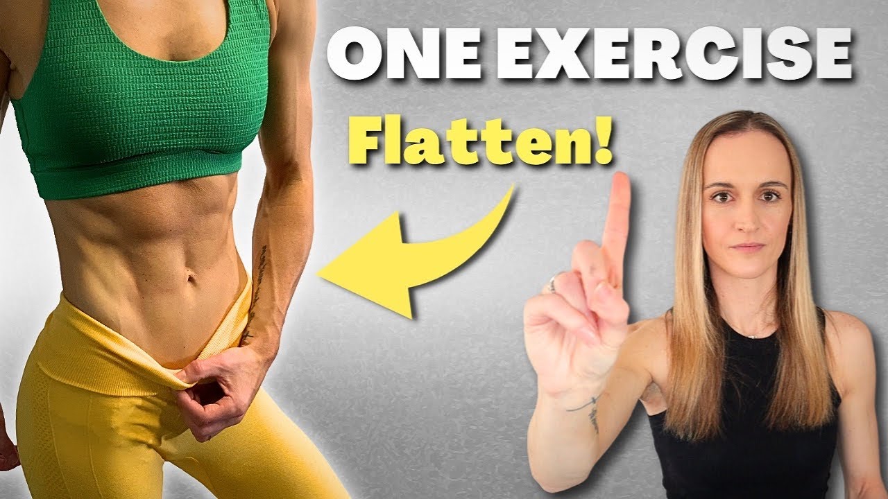 Tighten & Flatten your Lower Belly with ONE EXERCISE