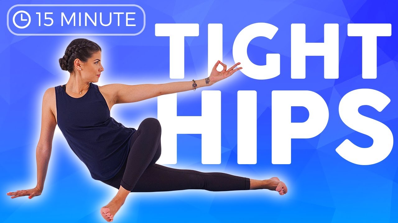 15 minute Slow Stretch Yoga for Sore Muscles & Tight Hips